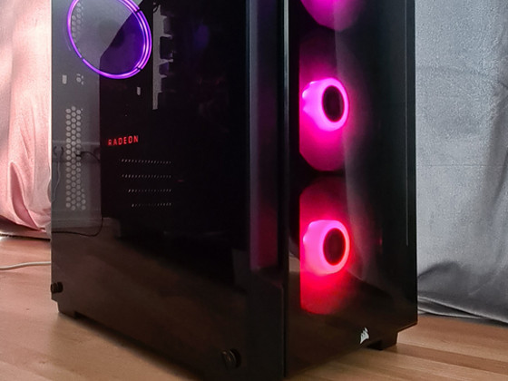 Black Assassin! i5-7500/VEGA 56 8GB/16GB DDR4/Corsair/SSD