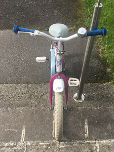Laste abirattadega jalgratas “Dino Bikes” 14’’ (7 foto / 10)