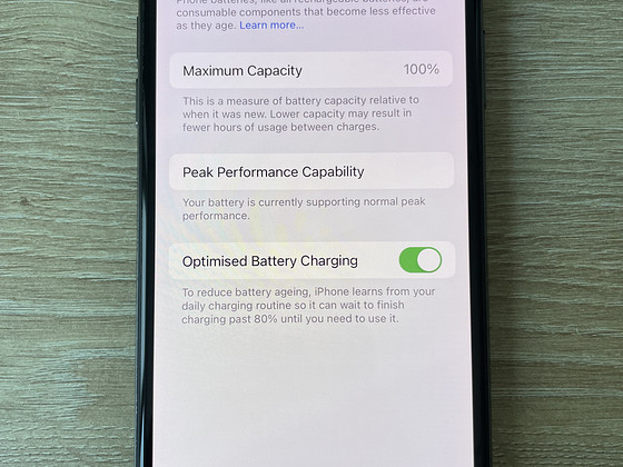 iPhone X 256GB Space Gray, аккумулятор 100%