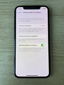 iPhone X 256GB Space Gray, аккумулятор 100% (1 фото из 8)