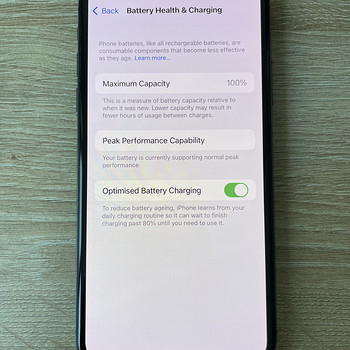 iPhone X 256GB Space Gray, аккумулятор 100%