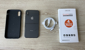 iPhone X 256GB Space Gray, аккумулятор 100% (2 фото из 8)