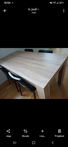 Söögilaud tammeimitatsioon (2 foto / 2)
