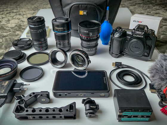 Panasonic Lumix G9 koos lisavarustusega