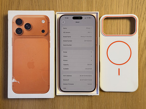 Apple iPhone 17 Pro Max Orange 256GB uueväärne! Garantii! (7 foto / 10)