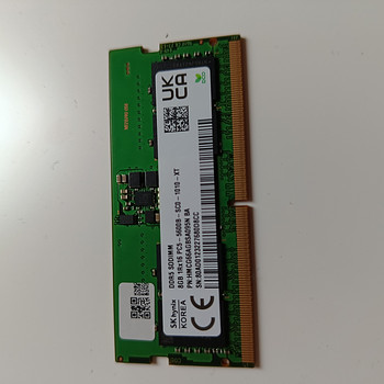 Hynix 8gb ddr5 sodimm 1Rx16 PC5-5600B-SCO-1010-XT