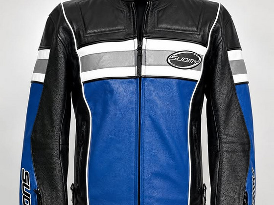 SUOMY kvaliteetne biker nahkjope M