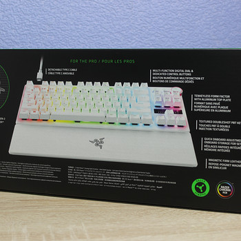 Razer Huntsman V3 Pro TKL White 8K Hz