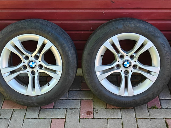 R16" BMW 5x120 Style268 с летними шинами 205/55R16"