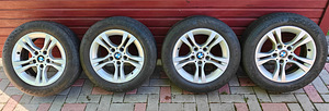R16" BMW 5x120 Style268 с летними шинами 205/55R16" (1 фото из 7)