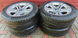 R16" BMW 5x120 Style268 с летними шинами 205/55R16" (2 фото из 7)