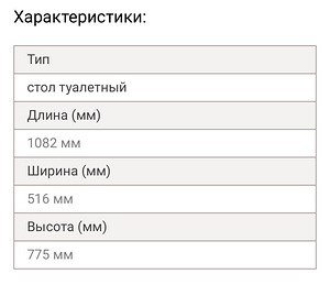 Консольный столик (2 фото из 2)