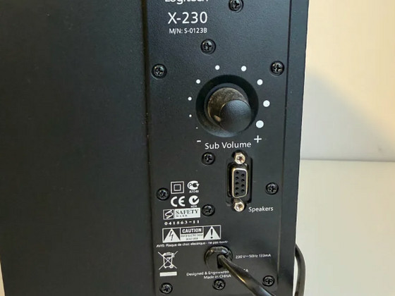 Music speakers- logitech x-230