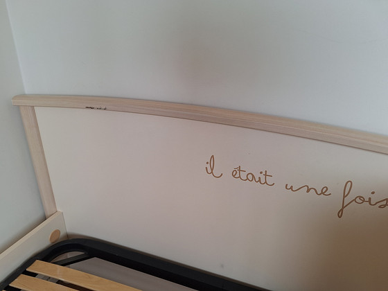 Kasutatud lastevoodi madratsi ja kattemadratsiga (90x200)
