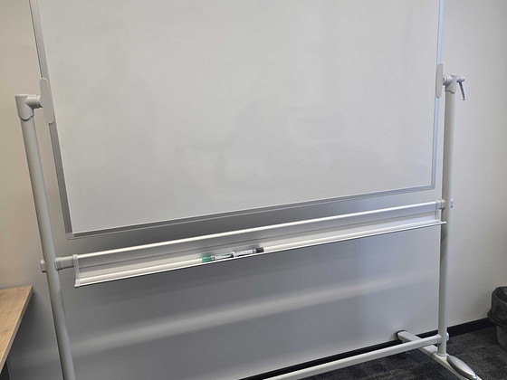 Double Sided Whiteboard- Rolling