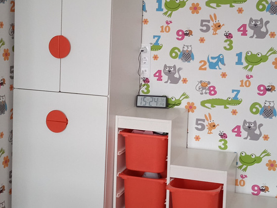 IKEA riidekapp väljatõmmatava mooduliga