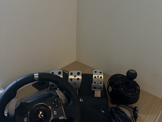 Müüa Logitech G920 roolikomplekt + käigukang (Xbox/PC)