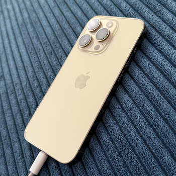 Kuldne iphone 14 pro, 128gb