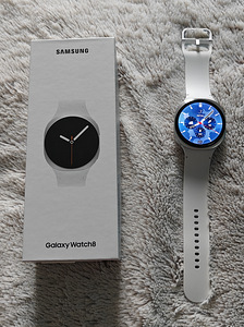 Samsung Galaxy Watch 8, 44 mm, BT, hõbedane - Nutikell (1 foto / 10)