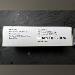 Sonoff TH10 Wi-Fi выключатель темп/влажности (5 фото из 5)