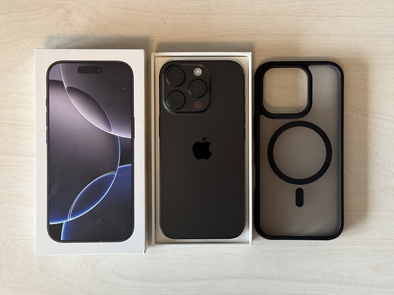 Apple iPhone 16 Pro Black Ti 256GB nagu uus! Aku 96%