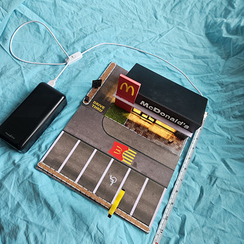 Новая диорама MoreArt 1:64 McDonalds с подсветкой