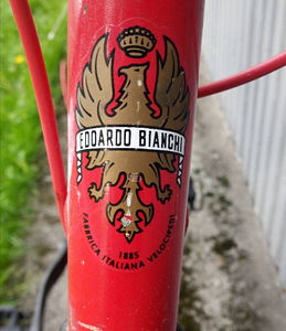 Стильный велосипед Bianchi. (5 фото из 8)