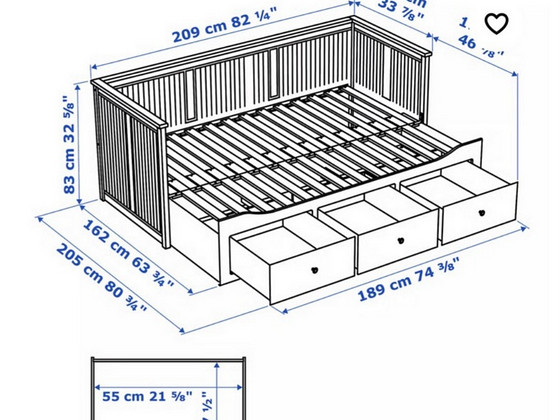 Кровать Ikea
