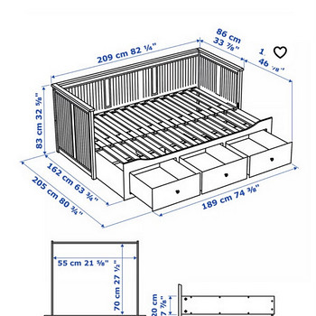 Кровать Ikea