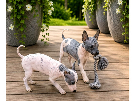 Exotic puppies