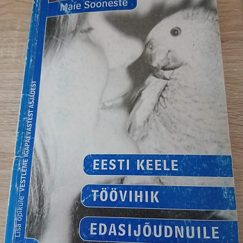Maie Sooneste Eesti keele töövihik edasijõudnuile