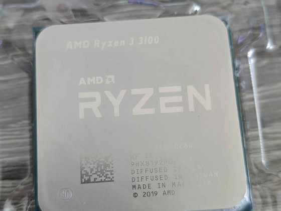 AMD Ryzen 3 3100 + originaal AMD Wraith Stealth jahuti