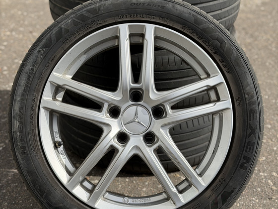 17" диски Mercedes-Benz 5x112 + зимние шины 215/50/17