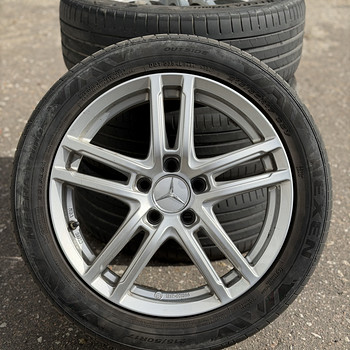 17" диски Mercedes-Benz 5x112 + зимние шины 215/50/17
