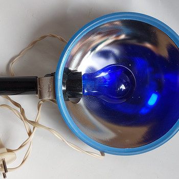 Retro sinine lamp