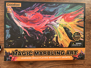 STEM loomingukomplekt Magic Marbling Art / Joonistuskomplekt (3 foto / 8)