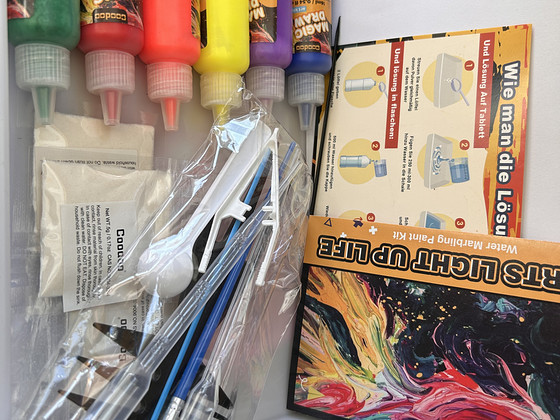 STEM loomingukomplekt Magic Marbling Art / Набор для рисован