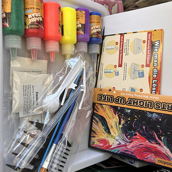 STEM loomingukomplekt Magic Marbling Art / Набор для рисован
