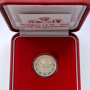 2 euro Monaco 2026 Pfoof