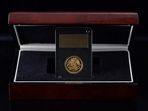 Золотая монета 2020 Angel The Anniversary Edition 1/4oz Proof (2 фото из 3)