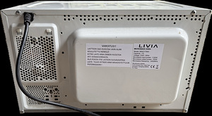 Livia MWO17WH mikrolaineahi 700W 17L (5 foto / 5)