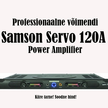 Samson Servo 120a võimendi, UUS!