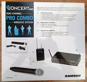 SAMSON Concert 288 PRO Combo, UUS! (4 foto / 6)