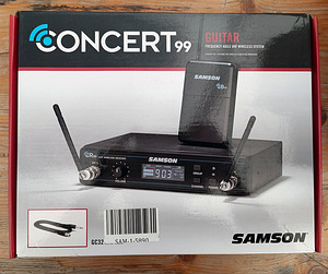 SAMSON Concert 99 Guitar System, UUS! (1 фото из 4)