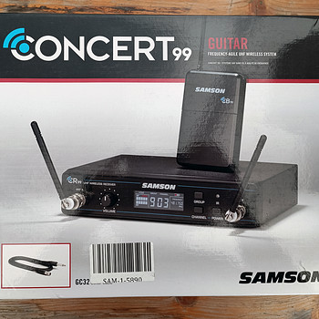 SAMSON Concert 99 Guitar System, UUS!