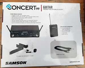 SAMSON Concert 99 Guitar System, UUS! (3 фото из 4)