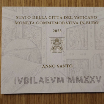 2 euro 2025 Vatikan Anno Santo BU