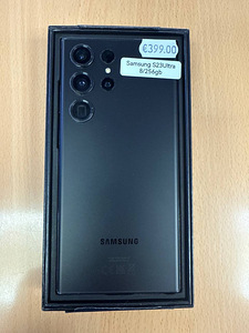 Samsung Galaxy S23 Ultra 8/256Gb Black v heas korras (1 foto / 1)