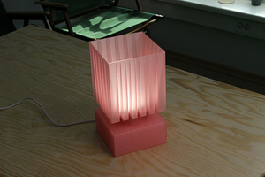 LED Laualamp Disainlamp | Disain Roosa Lamp | Lamp (1 foto / 4)