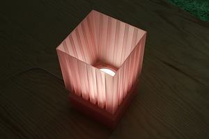 LED Laualamp Disainlamp | Disain Roosa Lamp | Lamp (3 foto / 4)